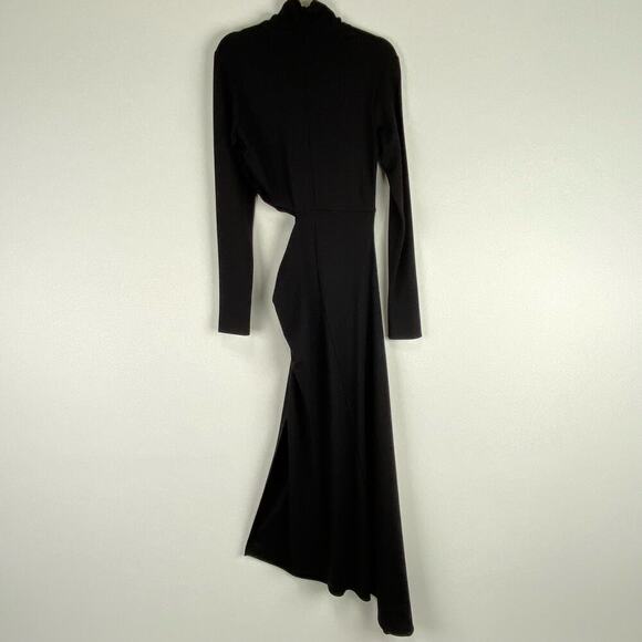 NWT A.L.C Katherine Velvet Midi Dress Size L - Picture 6 of 15